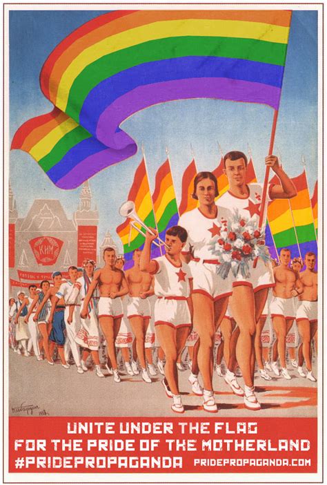 vintage soviet propaganda gets an incredible lgbt makeover huffpost