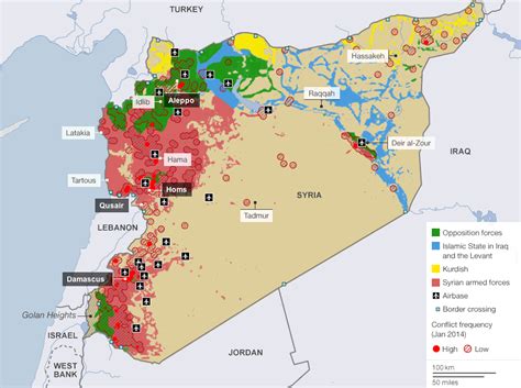 Mapa de la revolución siria, la guerra civil en siria, la guerra de rusia sobre siria, la guerra isis sobre siria. 11 facts that explain the escalating crisis in Iraq - Vox