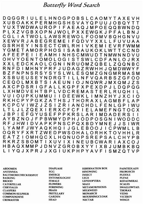 Printable Hard Word Search Customize And Print