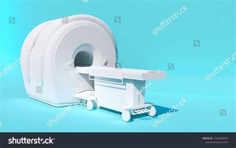 Model Of Ct Scanner Computerized Tomography Scanner And Mri Magnetic