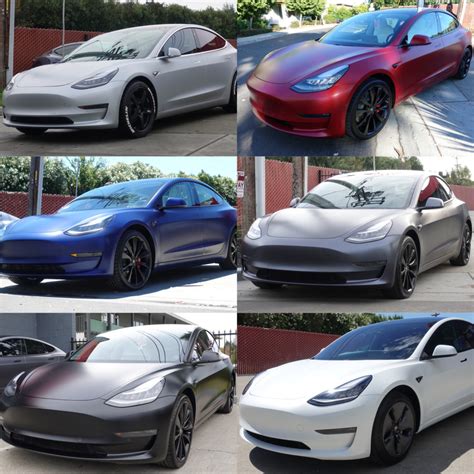 Tesla Model 3 Colors Comparison Fermin Zeigler