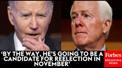 Watch John Cornyn Accuses Biden Of Only Caring About Border Crisis