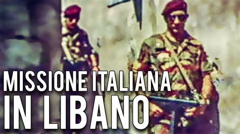LA MISSIONE ITALIANA IN LIBANO - YouTube
