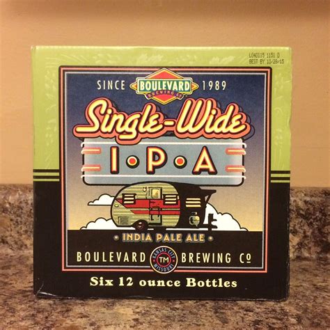Boulevard Brewing Single Wide Ipa India Pale Ale Craft Beer Run