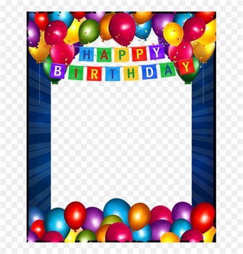 Happy Birthday To You Birthday Cake Frame Photoshop Pinterest