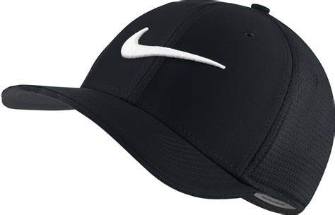 New 2017 Nike Golf Classic 99 Fitted Mesh Golf Hat Color Blackwhite