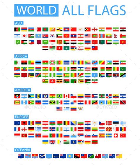 All World Flags World Flags With Names All World Flags World Country