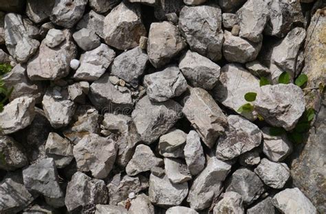 Stone Wall Stone Floor Stones Material Construction Stock Image