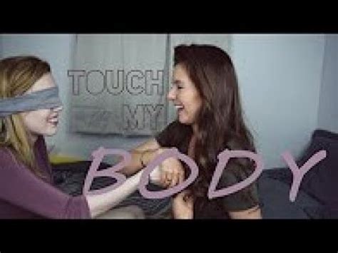 Cute Lesbian Couple Touch My Body Challenge YouTube