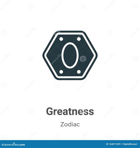 Greatness Vector Icon On White Background Flat Vector Greatness Icon