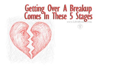 Getting Over A Breakup Comes In These 5 Stages
