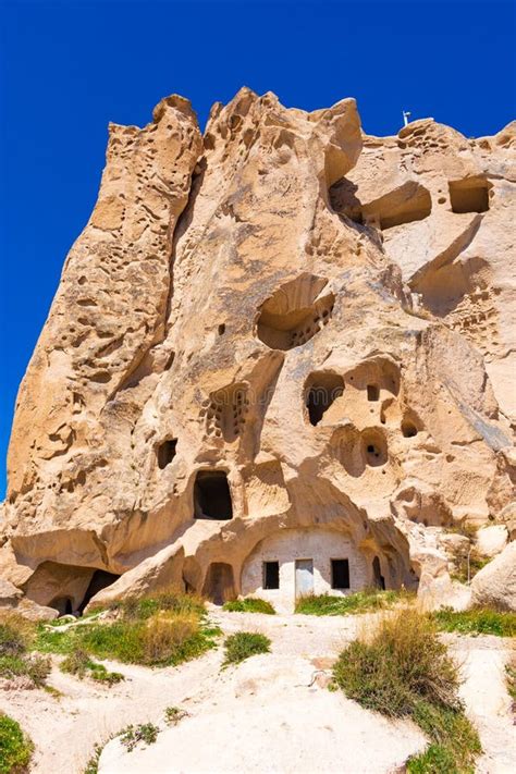 Castle Mountain Landmark Cappadocia Uçhisar Turkey Stock Image Image