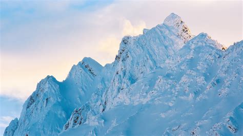 Download Wallpaper 1600x900 Glacier Mountain Snowy Peaks Nature 16