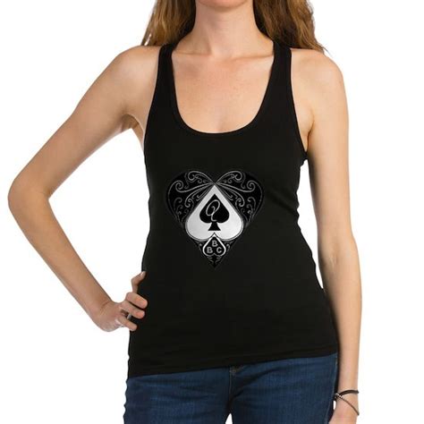 bbc and queen of spades 2 women s racerback tank top bbc and queen of spades 2 tank top by