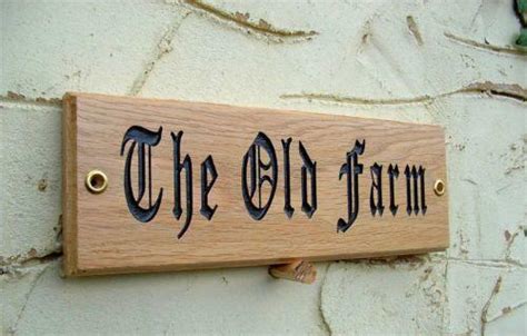 Love the idea of making an address sign into a sort of window box too. Wooden House Name Sign | eBay