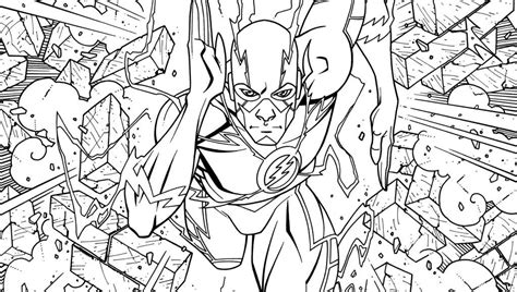 Flash is surrounded by an invisible aura of the speed force that… coloring.rocks! | Coloring books, Monster coloring pages ...