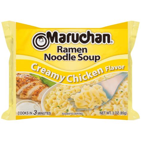 Maruchan Ramen Noodle Creamy Chicken Flavor Soup 3 Oz