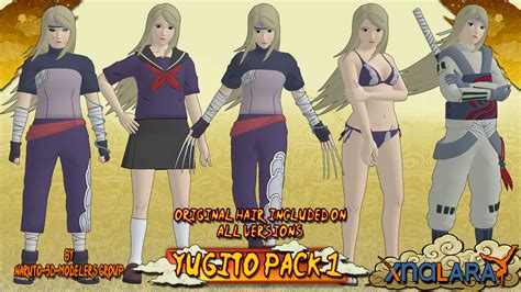 Naruto Yugito Pack For Xps By Mvegeta On Deviantart