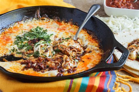 Queso Fundido Melted Cheese With Chorizo Taras Multicultural Table