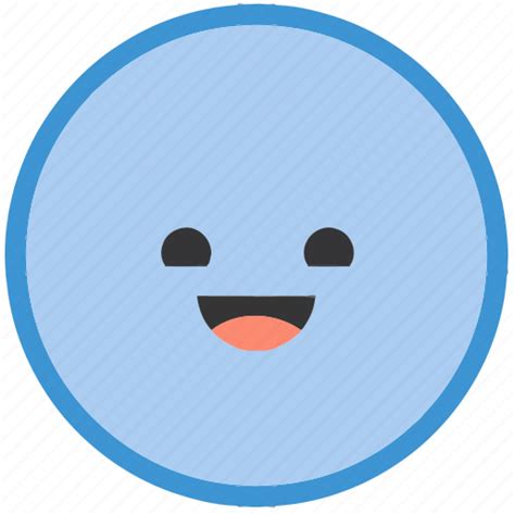 Circle Emoji Emoticons Face Happy Shapes Smiley Icon Download