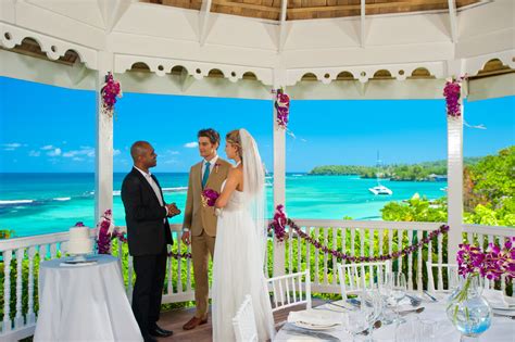 Sandals Resorts Jamaica Wedding Ceremony And Reception Venue Wedding