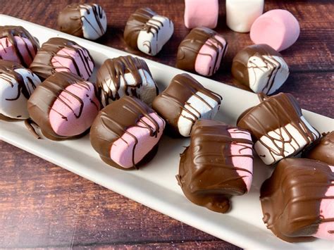 Chocolate Covered Flavored Marshmallows