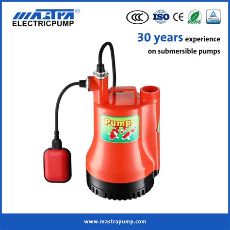 Mastra 100w 250w Small Submersible Drainage Sump Pump With Automatic