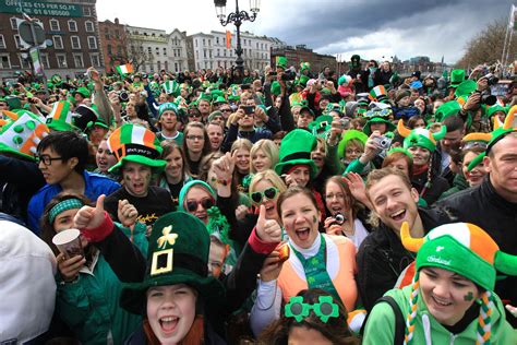 Eyes Of The World On Ireland As Thousands Flock To St Patricks Day