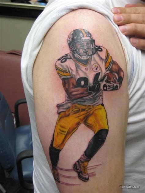 The pittsburgh steelers was founded in 1933 by arthur j. PITTSBURGH STEELERS~HINES WARD tattoo | Black and Yellow ...