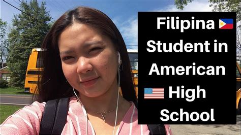 Filipina Student In American High School Teaching Tagalog Words