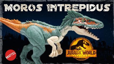 2022 Mattel Jurassic World Dominion Ferocious Pack Moros Intrepidus Review Youtube