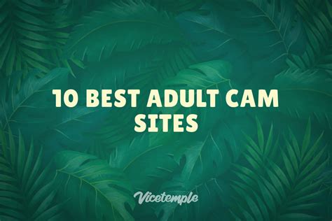 10 best adult cam sites in 2024 vicetemple