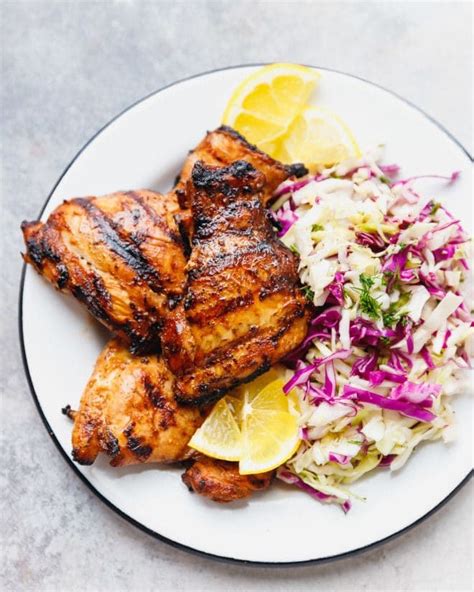 Boneless, skinless chicken thighs are inexpensive, quick to cook, healthy and so much more delicious than chicken breast—we can't understand why if you've never cooked boneless, skinless chicken thighs, it's time to hop on the bandwagon! The Best Easy Grilled Chicken Thighs - juicy marinated ...