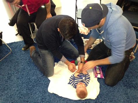 New Dad Boot Camp Where Dads To Be Learn To Be Dads