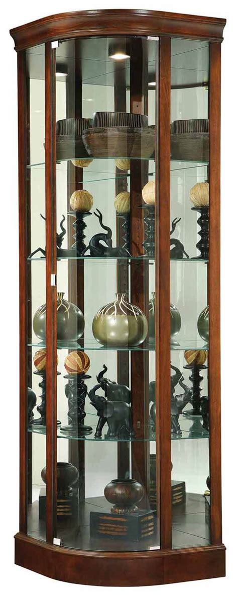 Check spelling or type a new query. Howard Miller 680-529 Marlowe Corner Curio Cabinet - The ...
