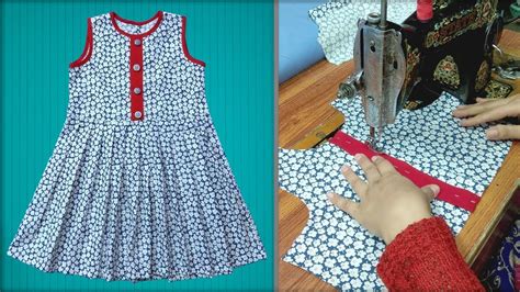 Beautiful Baby Girl Frock Cutting And Stitching Full Step By Step For