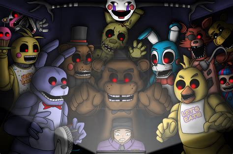 Free Download Fnaf Where Did They All Go By Diyaru4500 3508x2480 For