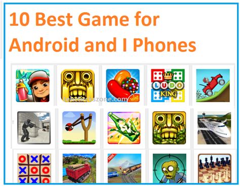 Choose your favorite games and download it for free! The 10 Best Free Game Apps for Android and iPhones Free