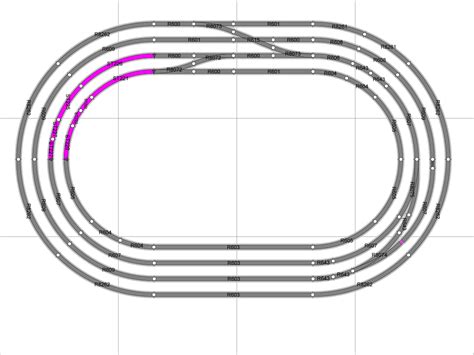 Track Geometries For 00 Gauge Hornby Setrack Jons Model Railway