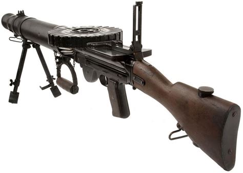 Lewis Machine Gun Deactivatedlewismachinegun Ww2 Weapons Military