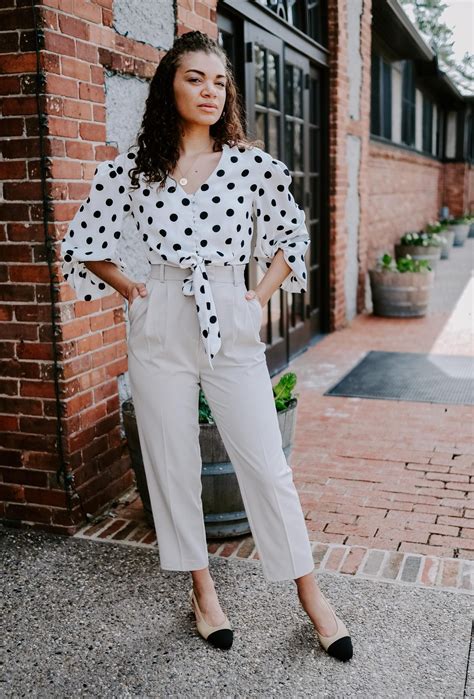 A Sophisticated Way To Wear Polka Dots This Spring And Summer My Chic