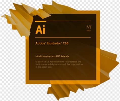 Adobe Illustrator Logo Illustrator Cs6 Splash Screen Png Download