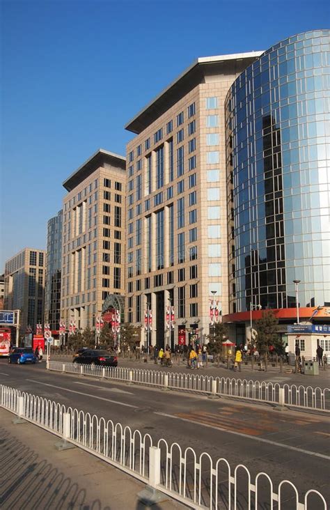 Beijing Wangfujing Commercial Street Editorial Stock Image Image Of