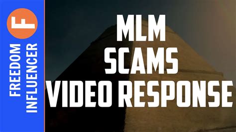 Mlm Scams The Truth Video Response
