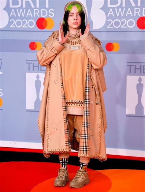 Billie Eilish Wears Bold Outfit At Brits 2020 After Surprising Daniel
