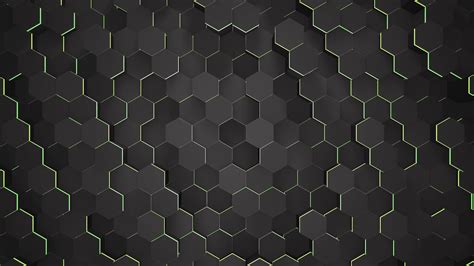 Motion Dark Black Hex Grid Background Abstract Background Elegant And