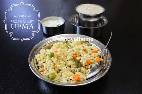 Proso Millet Upma Millet Recipes Sandhyas Recipes