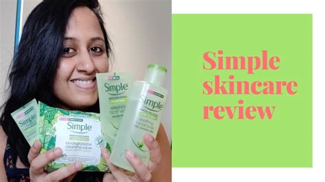 Simple Skincare Product Review Uk Skincare Brand Youtube