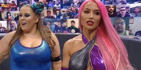 Eva Marie Returns To Wwe Raw With Piper Niven