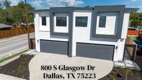 800 S Glasgow Dr Dallas Tx 75223 Youtube